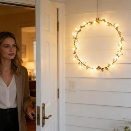 Cadena para interiores con luces de vacaciones y luces para dormitorio 3