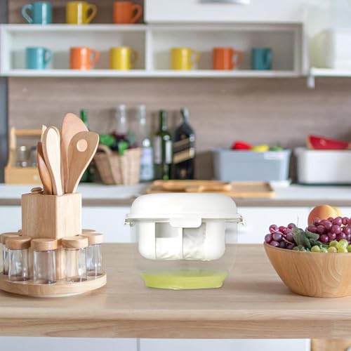 Electric Yogurt Maker, Homemade Yogurt Machine, Kitchen Yogurt Maker with Mesh Strainer Basket, Specialty Kitchen Appliances, Home Yogurt Incubator for Sifting Nut Milk - Image 2