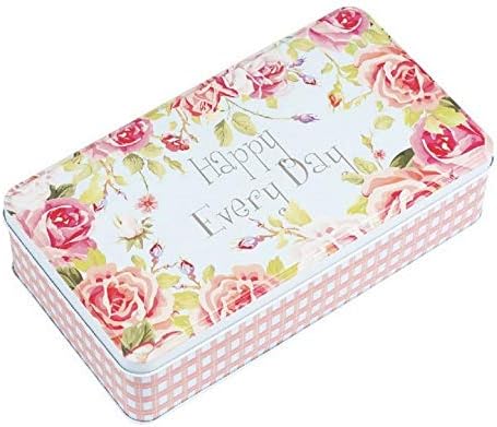 198X108X55mm large candy jewelry biscuit storage metal box container case gift tin box - (Color: 04)