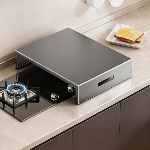 �K�X�E�d�C�R�����p�K�X�����W�J�o�[�ARV�R�����J�o�[�i�n���h���t���j�A�L�b�`���X�y�[�X���g���A���őϋv������(Gray,45x44x9.5cm/18x17x4in)