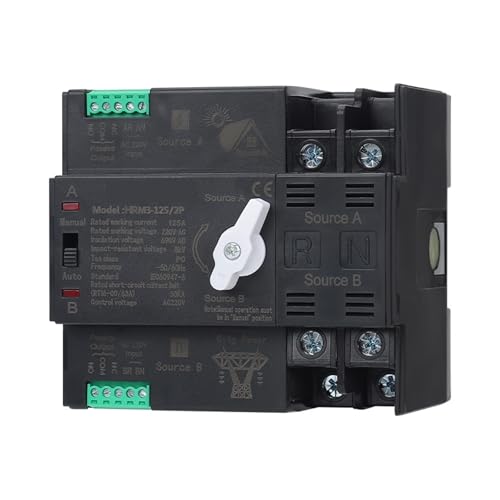 Commutateur de transfert automatique 4P 100A inverseur source - 6