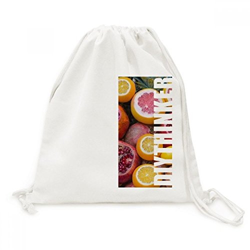 Toile drawstring backpack avec impression nature haute définition