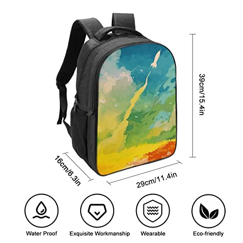 Mochila de moda para adolescentes artística ideal para el instituto 2