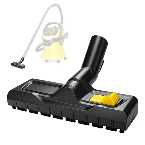 Bocchetta per pavimenti per Kärcher WD3, WD4, WD5, WD6, 35 mm, ricambio per aspirapolvere Kärcher, bocchetta di ricambio, accessori per aspirapolvere, pulizia a vapore per pavimenti duri e tappeti