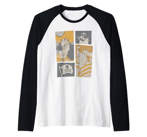 T-shirt baseball Peter Pan Disney en coton doux pour éviter les irritations et le style fade