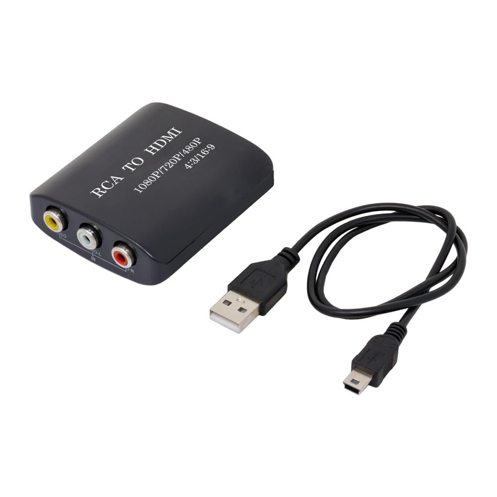 Amazon | アイネックス(AINEX) RCA to HDMI 変換コンバーター 1080p
