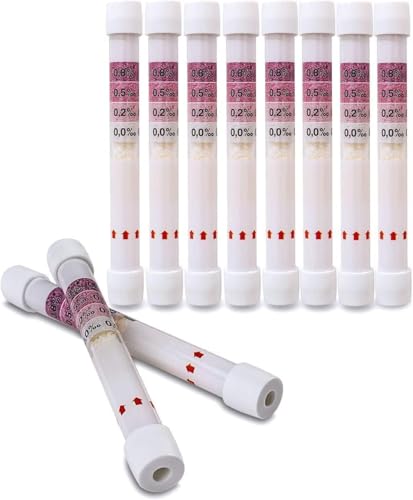 4X Test & Drive Alcoholímetro Desechable Certificado, 2 Unidades por Paquete, Resultados en Minutos, Prueba de Alcohol en Aliento, 98% de Precisión