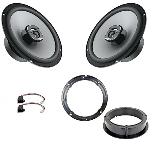 Inex Rear Door Speaker Upgrade Kit Hertz UNO Coaxial 220W 165 mm IX-SR-VW-100 + SA-VW-100 + UNOX165_D_8