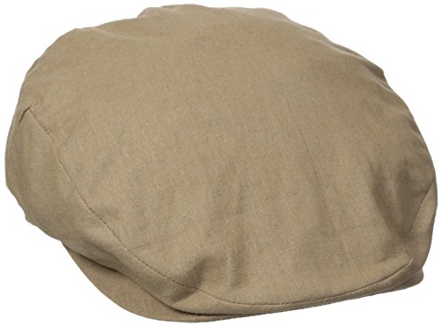 Stetson Men's Linen Ivy Cap, Khaki, Medium