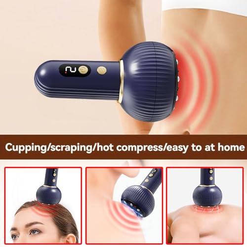 Ventouse massante à vibration et chauffage pour relaxation du dos - 2