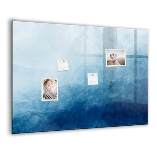Tableau blanc magnétique en verre brillant de qualité supérieure pour bureau