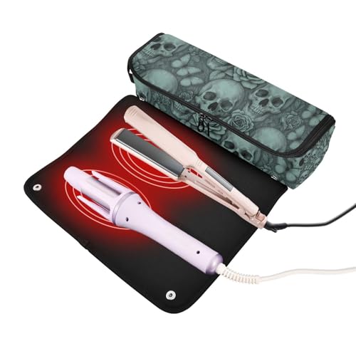 Bolsa de Viaje para Herramientas de Cabello con Tapete Resist. al Calor miniatura 2