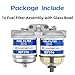 PAGOTORTAUS EBPN9N166AA Dual Fuel Filter Compatible with Ford Tractor 2000 3000 4000 5000 7000 2600 3600 4600 5600 5700 6600 6700 7600 7700 2610 2910 3610 4610 5610 6610 7610 fits New Holland NH