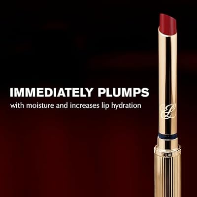 Estee Lauder Pure Color Explicit Long-Lasting Slick Shine Slim Lipstick for Women | Plumping & Hydrating