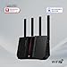 ASUS RT-BE92U BE9700 Tri-Band WiFi 7 Router (unterstützt 320MHz & 4096-QAM, Multi-Link-Betrieb (MLO), AI WAN-Erkennung, AiMesh-Unterstützung, abonnementfreie Netzwerksicherheit, VPN, Smart Home)