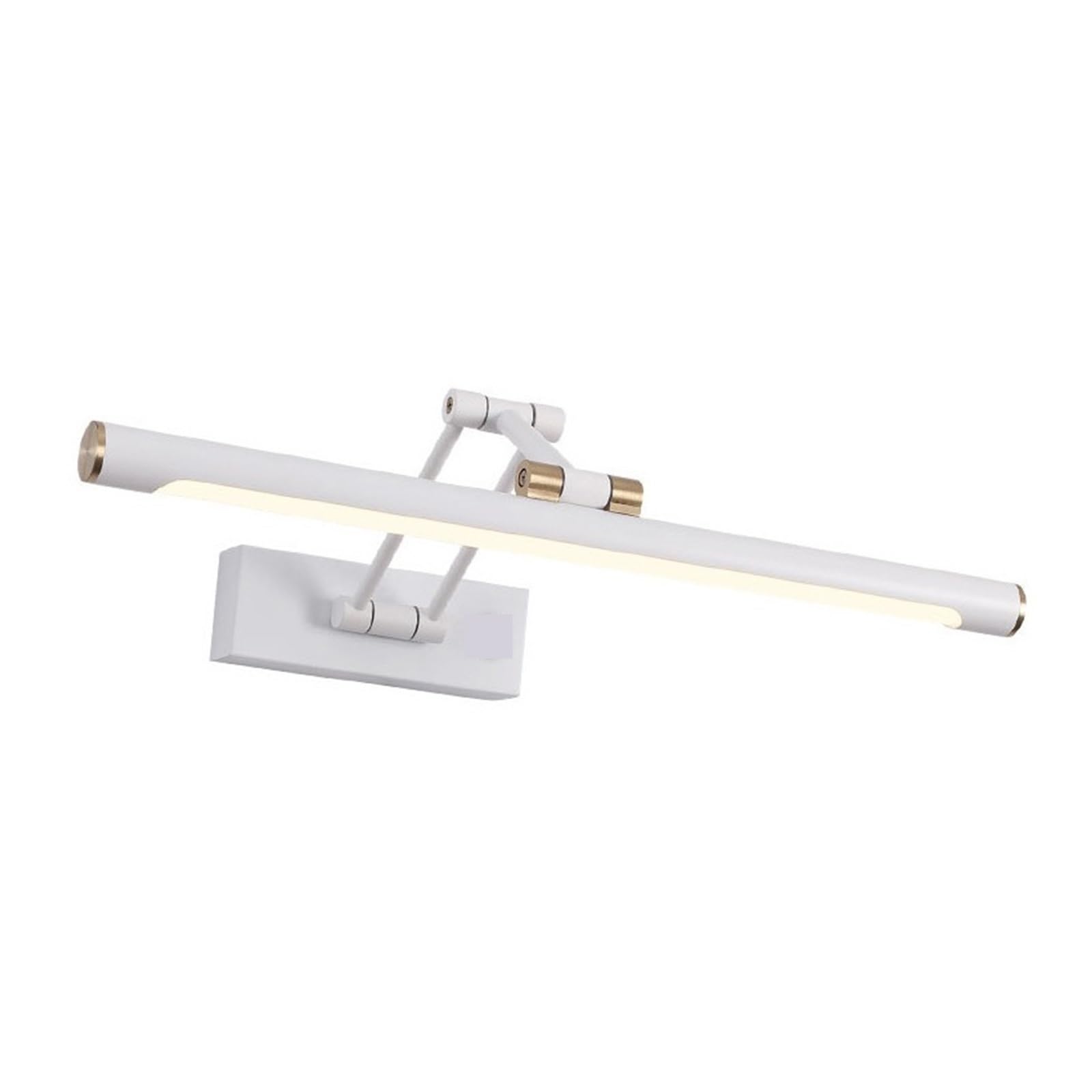 HELCEKOU Modern LED Wall Light for Bathroom & Bedroom - 43cm Dimmable Mirror Warm Color AC85-265V Indoor Lighting Stylish Sconces Fixtures