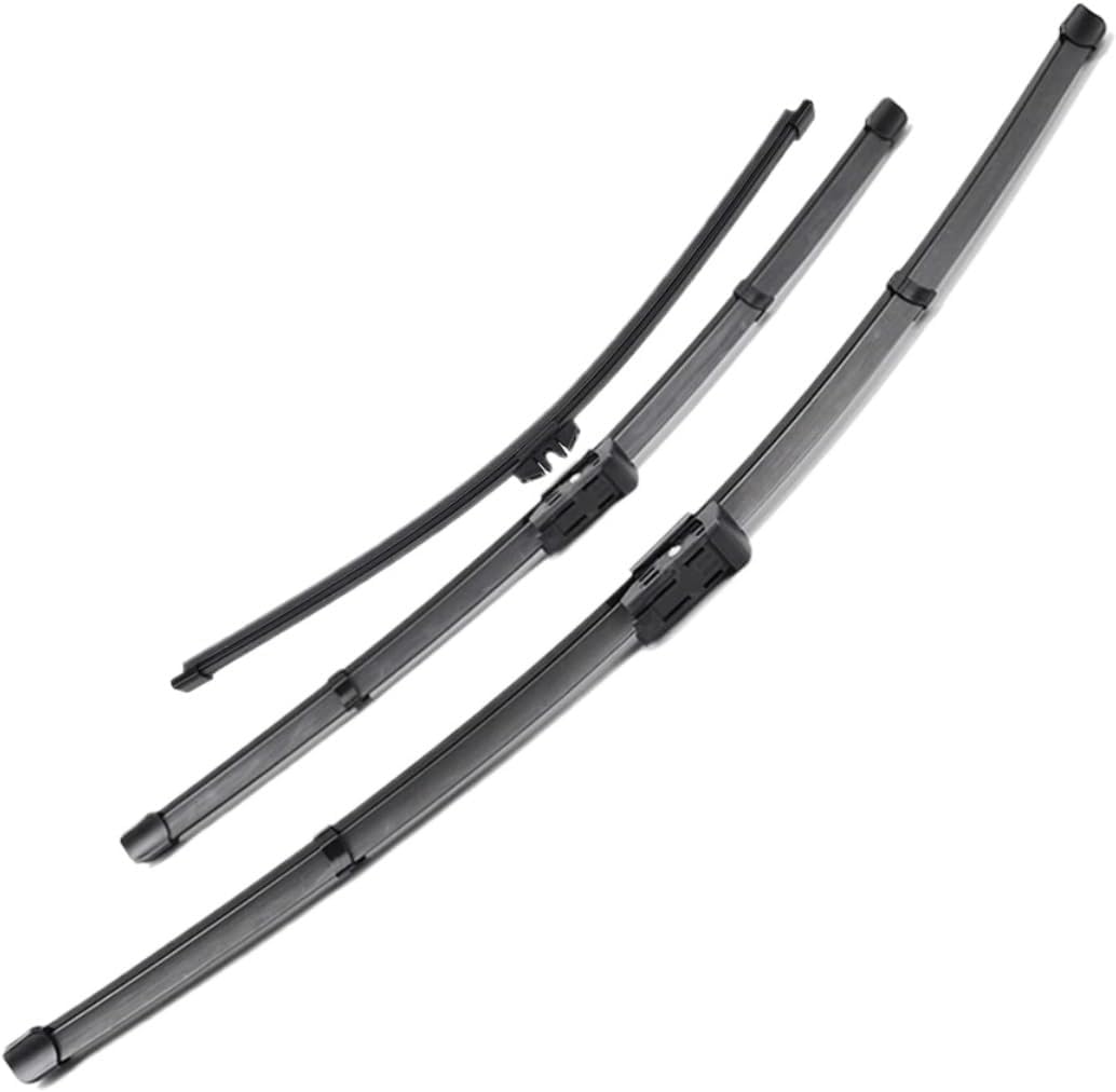 Acwyahso Wiper Blades Front Rear Set for Volvo XC90 MK2 2016-2020 24"+20"+14" - All-Weather Performance