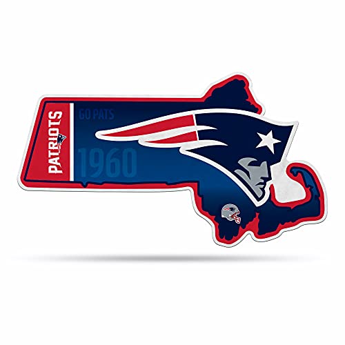 Image of Rico Industries NFL Football State Shape Shape Cut Pennant - Home and Living Room Decor - Soft Felt EZ to Hang