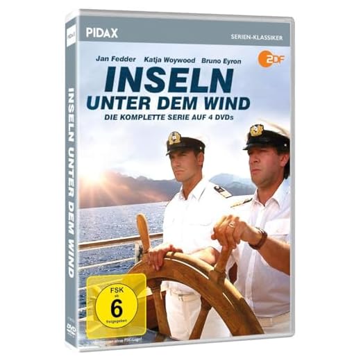 Inseln unter dem Wind - Die komplette 21-teilige Kult Urlaub-Serie [4 DVDs]