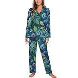 Ensemble deux pièces classique : Ce haut à manches longues et ce pantalon long arborent des motifs simples et un design intemporel, parfait en toute saison.