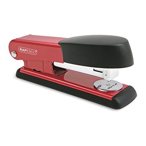 Grapadora Metálica Rapesco R53500R2 Bowfin, Capacidad 25 Hojas, Rojo Cover