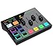 TONOR Gaming Audio Mixer PC, Mezclador RGB con Canal XLR y 6,35 mm para Streaming, Podcast, Grabación, Interfaz de Audio para TikTok, YouTube, Twitch, Control de Volumen Individual, Botón de Silencio