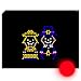 Lite Brite Refill: Holiday (9x12 RECTANGLE) - FOR 70's ERA VINTAGE LITE BRITE - Buy any 3, Get 33% OFF