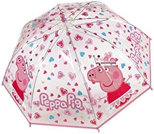 Disney Peppa Pig TRANSPARENT UMBRELLA CHILD