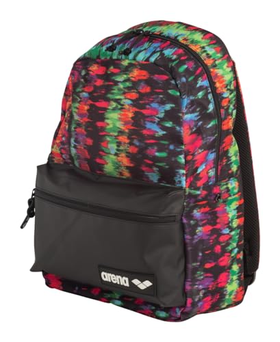 Arena Team 30 Rucksack Unisex Pool Tasche für Damen und Herren Gym Training Ausrüstung Tasche für Schwimmer, 30 Liter, Schwarz Tie Dye… – Ansicht 2