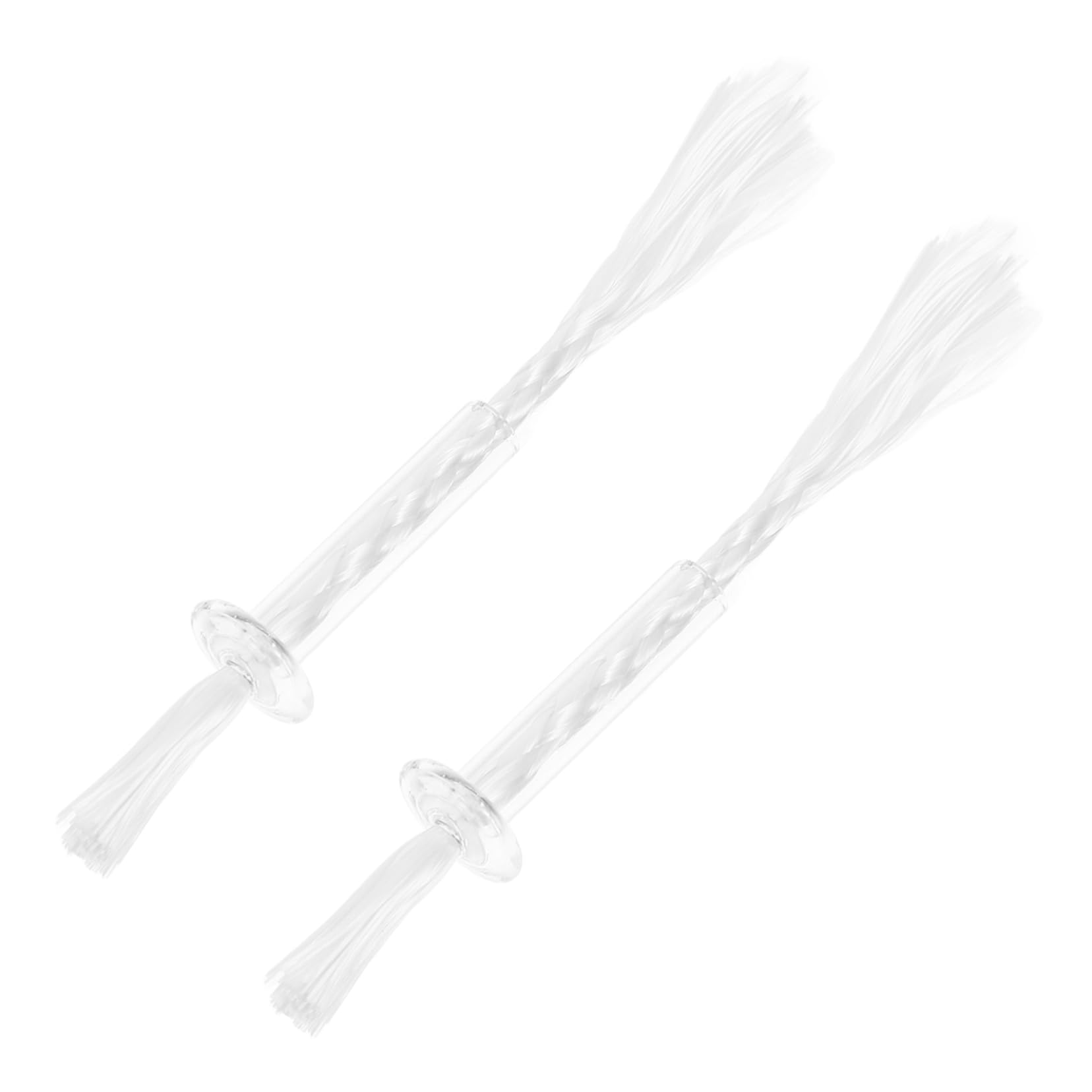 Yardenfun 2pcs Labs Wick Burner Wick Holder Lamp Oil Wicks Bulk Oil Lamp Wick Wicks Lamp Wicks Wick for Oil Lamp Oil Lamp Part Wicks Thread Wicks Glass