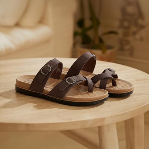 Image of WALKAROO Comfort Sandal For Women's|CloudStep Double-Density PU Sole - Ultimate Comfort|Stylish Casual Wear|WE2501