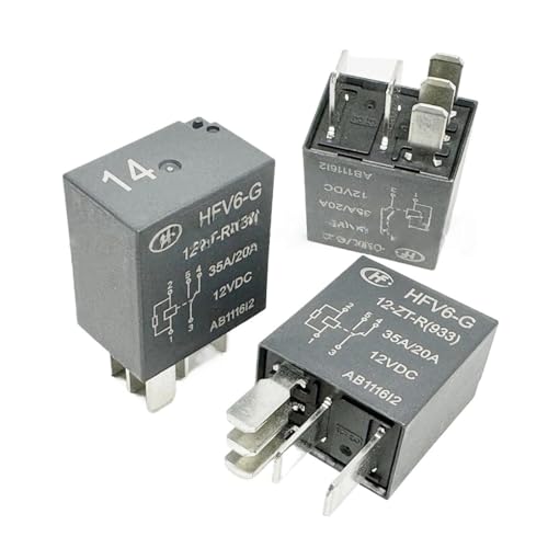 HFV6 012Z-TR ; HFV6-G 12-ZT-R(933) ; (V6C-12V-35A) Relay 5pins(HFV6-G 12-ZT-R(933))