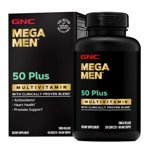 GNC Mega Men 50 Plus Multivitamin
