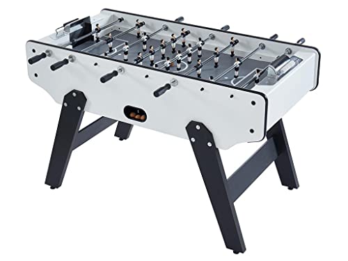 Vente-unique-Tischfußballtisch - MDF - 153 x 77,6 x 96 cm - Weiß - Suarez – Bild 4