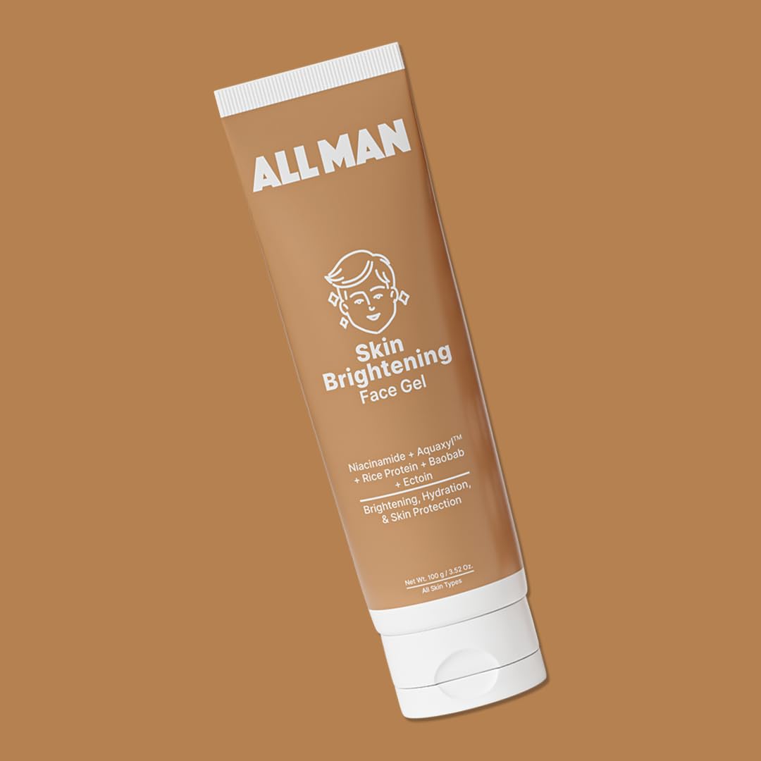 ALL MAN Skin Brightening Face Gel, Brightens & Even Skin tone