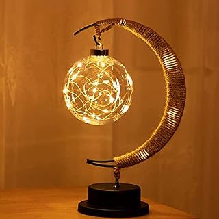 The Enchanted Lunar Lamp - Moon Lamp Kids Night Light Galaxy Lamp,Hanging Moon Lamp Magic Moon Night Light
