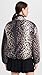 Apparis Women's Leni Leopard Padded Bomber Jacket, Leopard, S