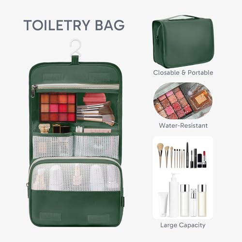 Image of OlarHike 10 Set Packing Cubes for Travel,Gifts for Women Mom,Anti-Tearing Suitcase Organizer,with Over 1000 pcs Mesh Holes,Vacation Essentials & Accessories for Cruise Ship