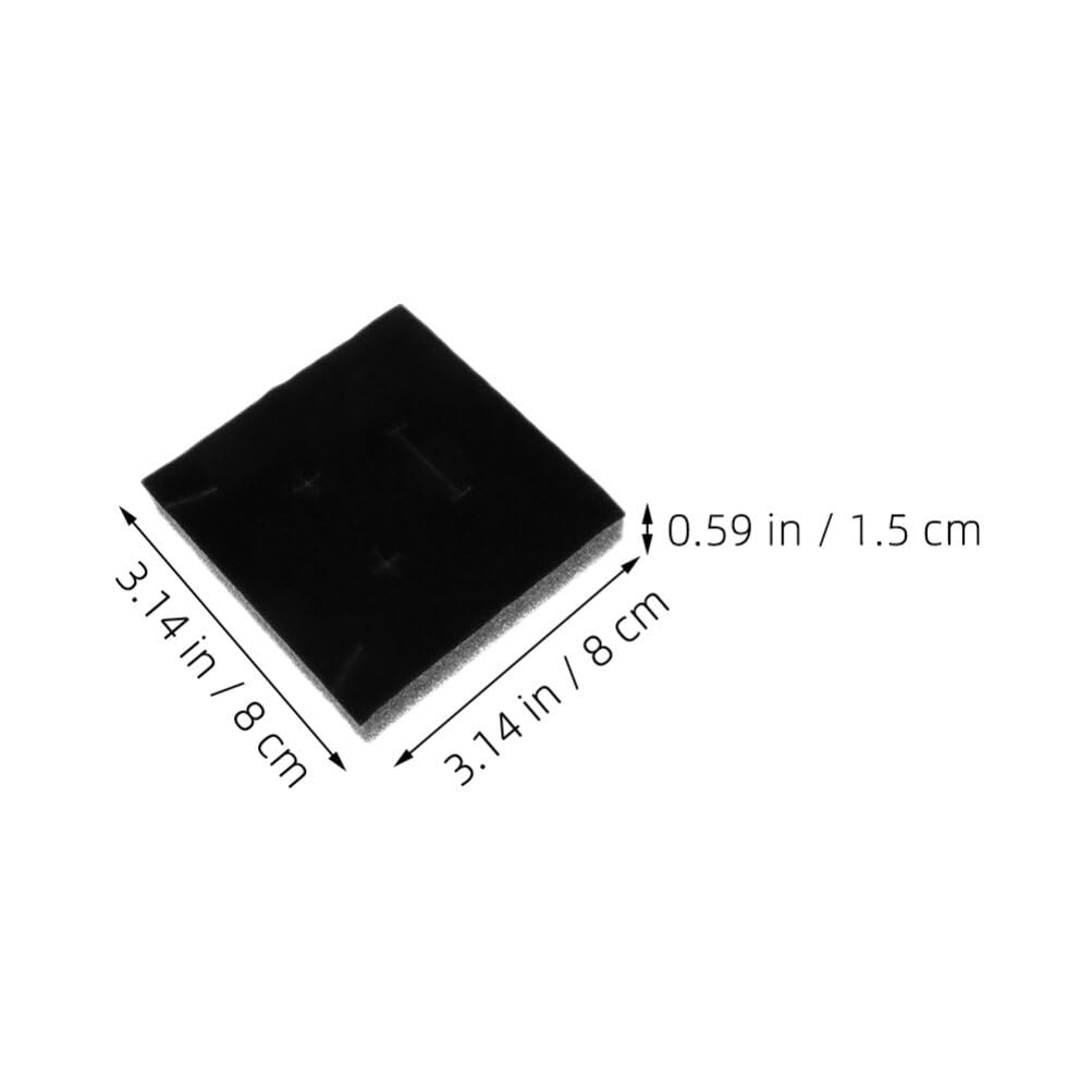 20 Inserti In Spugna Per Portagioie LIFKOME – Quadrati 4,5x4,5x2 Cm, Con Fessure Per Anelli, Orecchini E Collane, Per Vetrine E Organizer