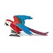 Safari Ltd Wings of the World - Green-Winged Macaw - Realistic Hand Painted Toy Figurine Model - Quality Construction from Safe and BPA Free Materials - For Ages 3 and Up