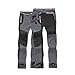 CARETOO Pantalones Trekking Hombre Primavera Verano Pantalones de Escalada Senderismo Alpinismo Invierno Polar Forrado Aire Libre
