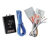 NuIth Add an Amplifier Subwoofer Interface Compatible with Honda Civic Pilot Fit for 2006-2012, Acura RDX 2007-2015 2 Channel RCA Output Converter，Amplifier Adapter Connect to Factory Radio Stereo