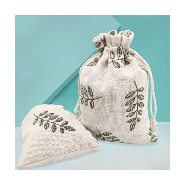 Satyam Kraft 10 pcs Drawstring Jute stylish Storage Potli pouches for Small Jewelries, Money, Paper Notes Women Wallet, Gift Bags, return gift - Image 3