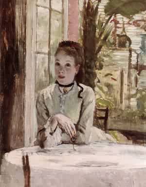 Peinture à l'huile reproduction Tissot de 30 x 36 Pouces tableau de maître art classique