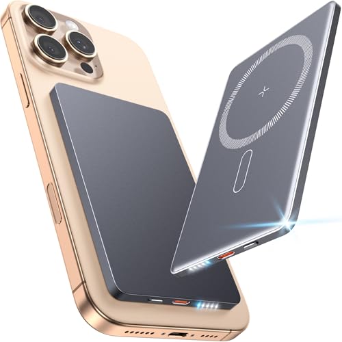 5000mAh MagSafe Power Bank 22.5W Wireless Charger for iPhone