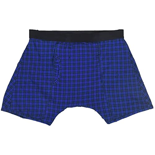 Bias&Belief Calzoncillos para Incontinencia Urinaria para Hombres Moderado/Severo Incontinencia Urinaria Ropa Interior Reutilizable Lavable ​a Prueba de Fugas Transpirable Cómodo Absorber Agua,M,Blue Cover