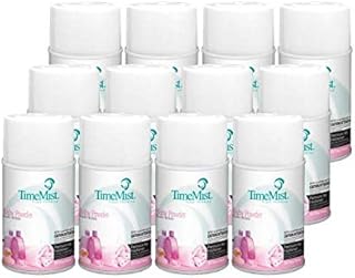 TimeMist 332512TMCT 5.3 oz. Metered Baby Powder Fragrance Dispenser Refills (12-Pack)