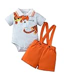 SUNNY PIGGY Toddler Boy Clothes Kid Summer Outfits Baby Button Dress Polo Shirt Romper Shorts Set 0-5T Beach Wedding Birthday