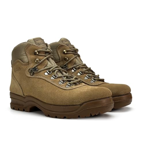SEGARRA Botas de Trekking Desert 4500, Senderismo Media Montaña (Marrón, Sistema tallas calzado EU, Adulto, Hombre, Números, mediano, 46)