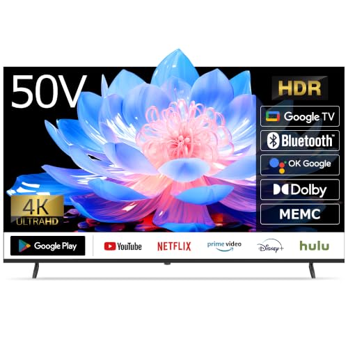 Amazon | ASTEX チューナーレステレビ 4K 50型 Google TV Wi-Fi